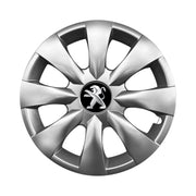Set 4 capace roti potrivite jantelor de 15 inch compatibile Peugeout, Model - 316