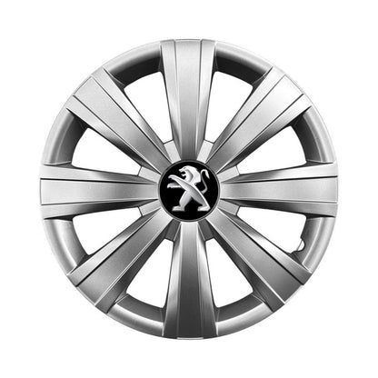 Set 4 capace roti 15 inchi (R15) compatibile Peugeot, Model - 328
