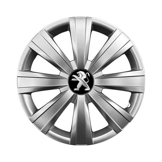 Set 4 capace roti 15 inchi (R15) compatibile Peugeot, Model - 328