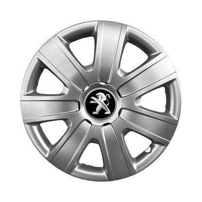 Set 4 capace roti 16 inchi (R16) compatibile PEUGEOT 106, 107, 206, 207, 306, 307, 308, 406, 407, EXPERT, PARTNER, 3008, Model -415