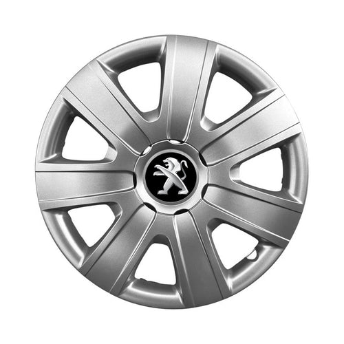 Set 4 capace roti 16 inchi (R16) compatibile PEUGEOT 106, 107, 206, 207, 306, 307, 308, 406, 407, EXPERT, PARTNER, 3008, Model -415