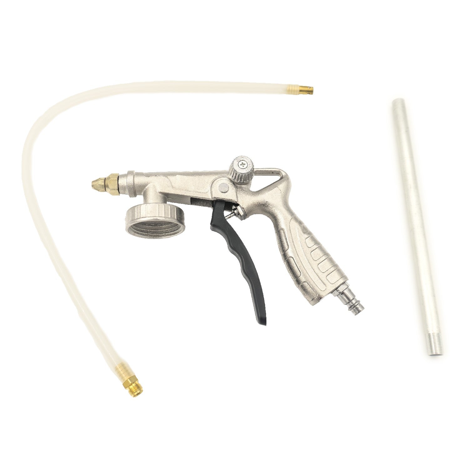 Pistol de vopsit antifon 2 în 1 Carguard – pentru antifonare și protecție anticorozivă – furtun flexibil 50 cm