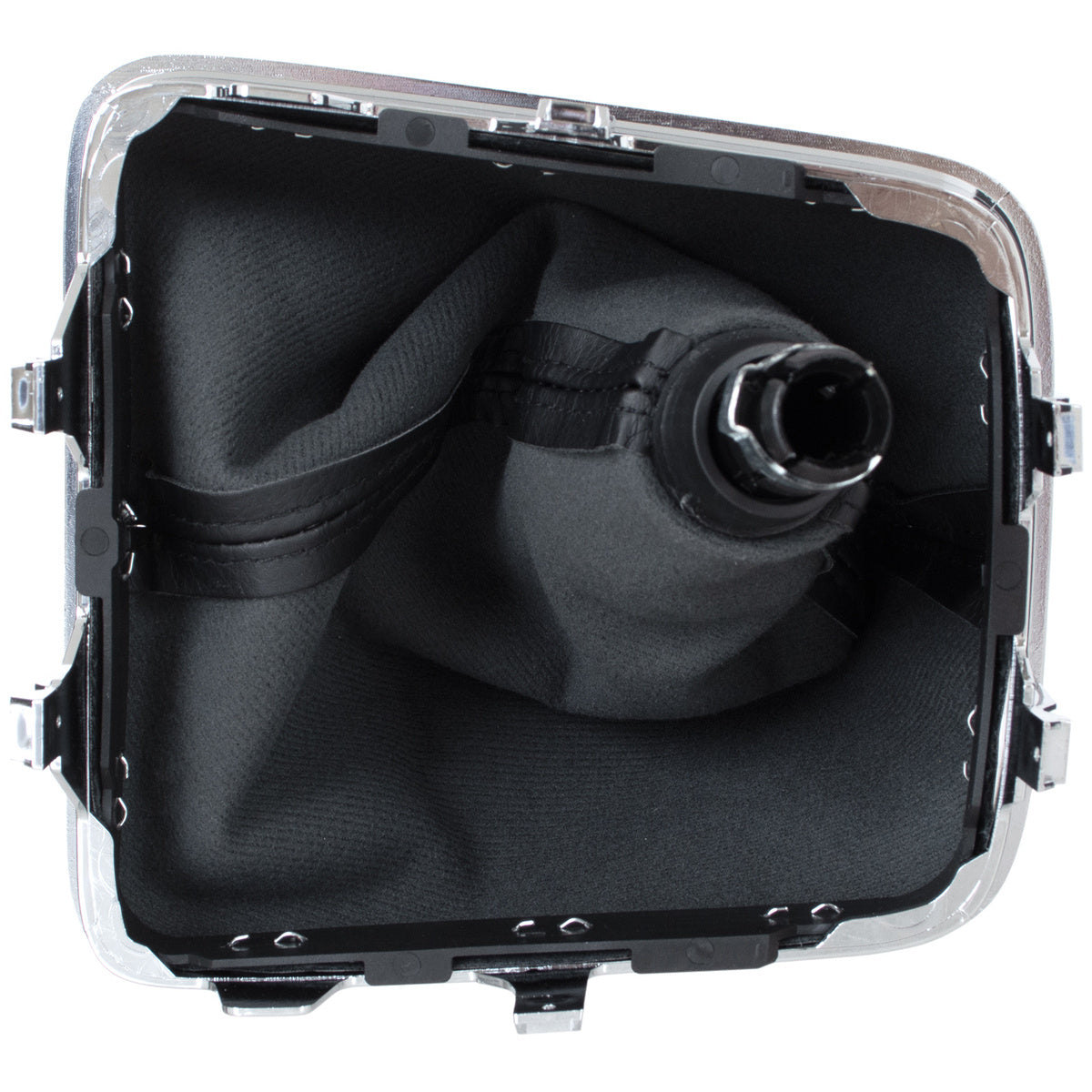 VW Golf PLUS 2005- Buton Schimbător Viteze NEGRU 5 TREPTE + Foaie Deschidere 12 MM