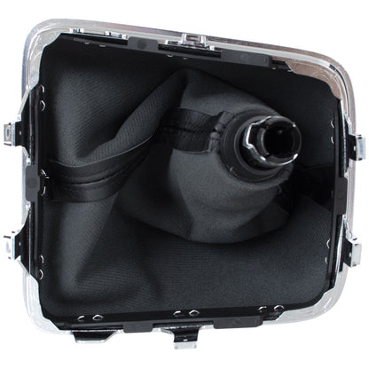 VW Golf PLUS 2005- Buton Schimbător Viteze NEGRU 5 TREPTE + Foaie Deschidere 12 MM