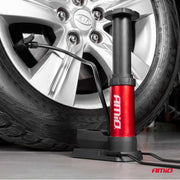 Pompa de picior metalica MINI PU03 cu manometru