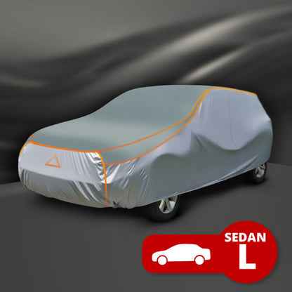 Prelată auto impermeabilă anti-grindină pentru sedan, mărimea L, 483 x 178 x 120 cm