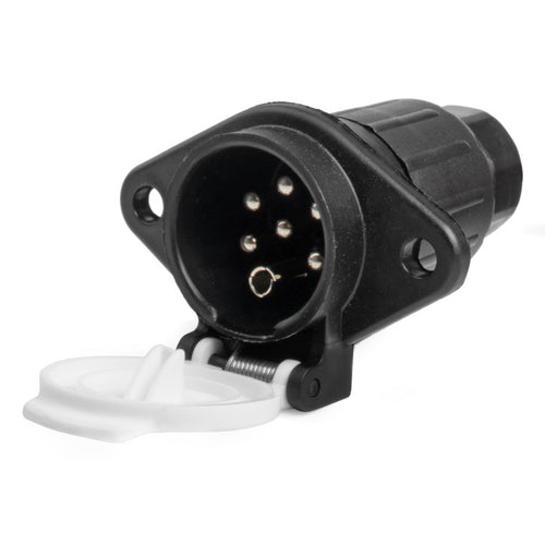 Priză remorcă din plastic cu 7 pini, tip S 24V