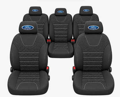 Huse Scaune Auto Individuale 5 locuri, universale, compatibile cu Ford Tourneo Connect