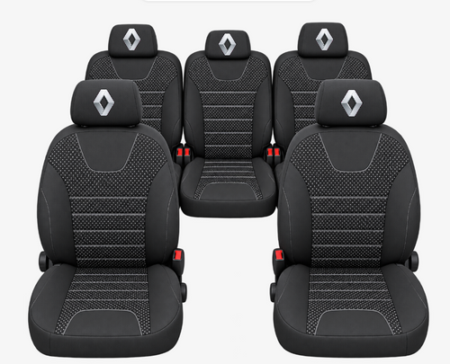 Huse Scaune Auto Individuale 5 locuri, universale, compatibile cu Renault Scenic