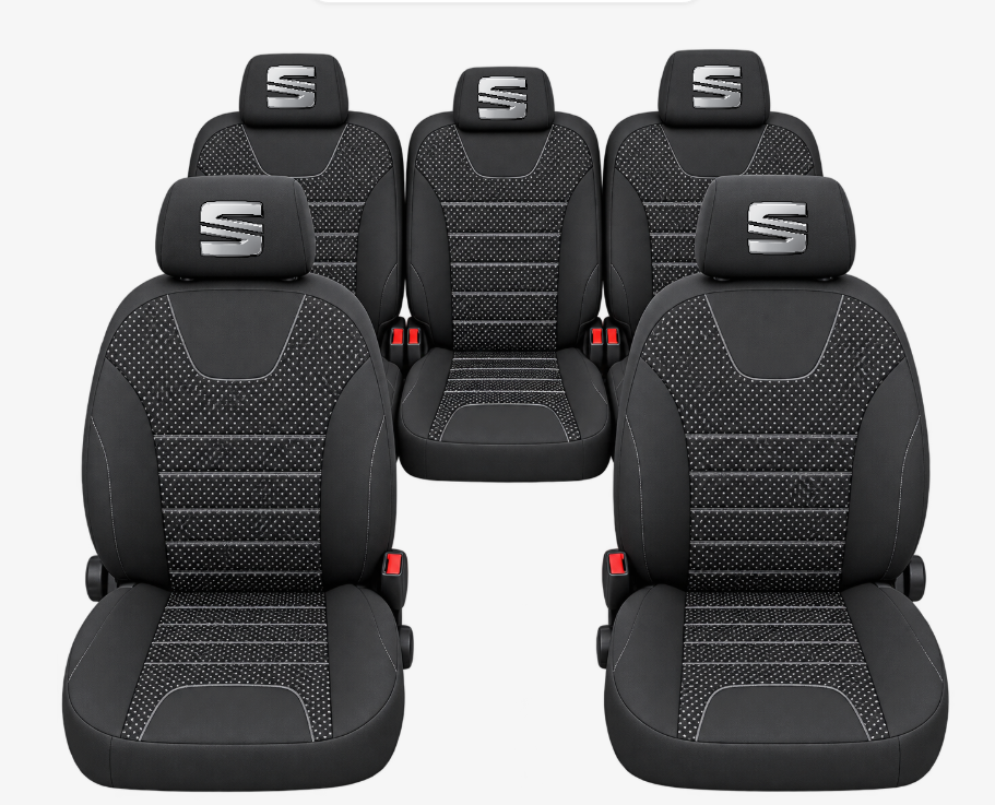 Huse Scaune Auto Individuale 5 locuri, universale, compatibile cu Seat Alhambra