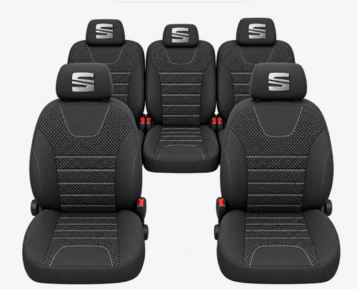 Huse Scaune Auto Individuale 5 locuri, universale, compatibile cu Seat Alhambra