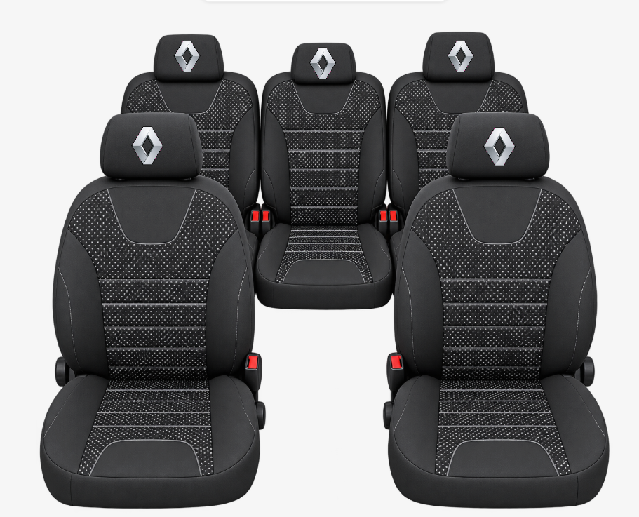 Huse Scaune Auto Individuale 5 locuri, universale, compatibile cu Renault Grand Scenic