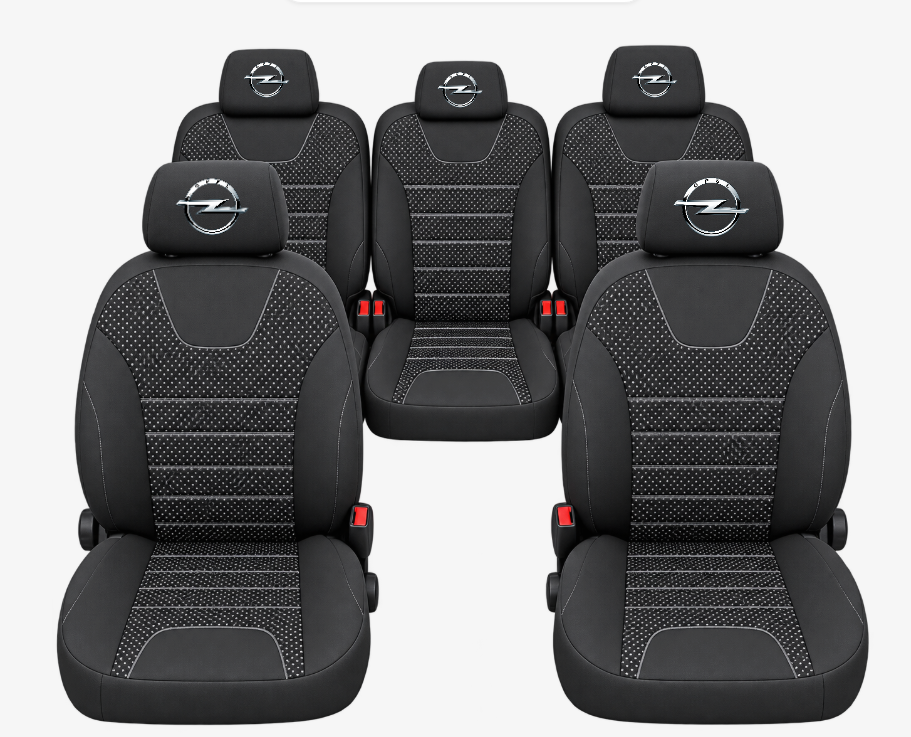 Huse Scaune Auto Individuale 5 locuri, universale, compatibile cu Opel Zafira