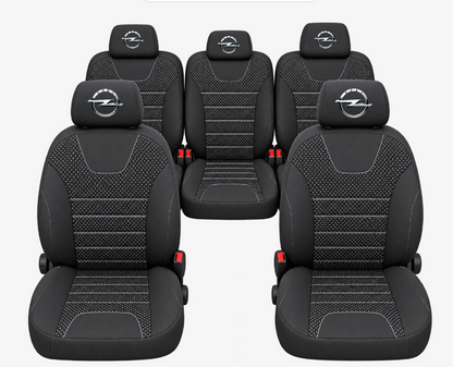 Huse Scaune Auto Individuale 5 locuri, universale, compatibile cu Opel Zafira
