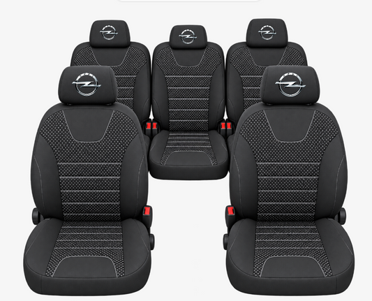 Huse Scaune Auto Individuale 5 locuri, universale, compatibile cu Opel Zafira