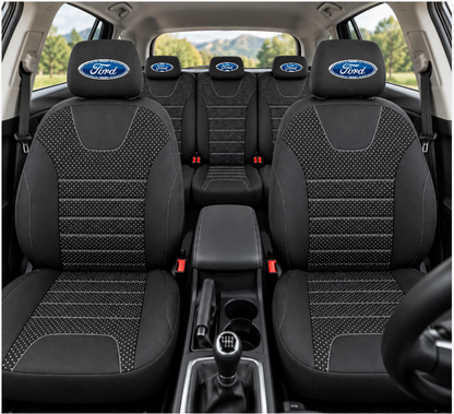 Huse Scaune Auto Individuale 5 locuri, universale, compatibile cu Ford Tourneo Connect