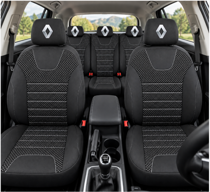 Huse Scaune Auto Individuale 5 locuri, universale, compatibile cu Renault Scenic
