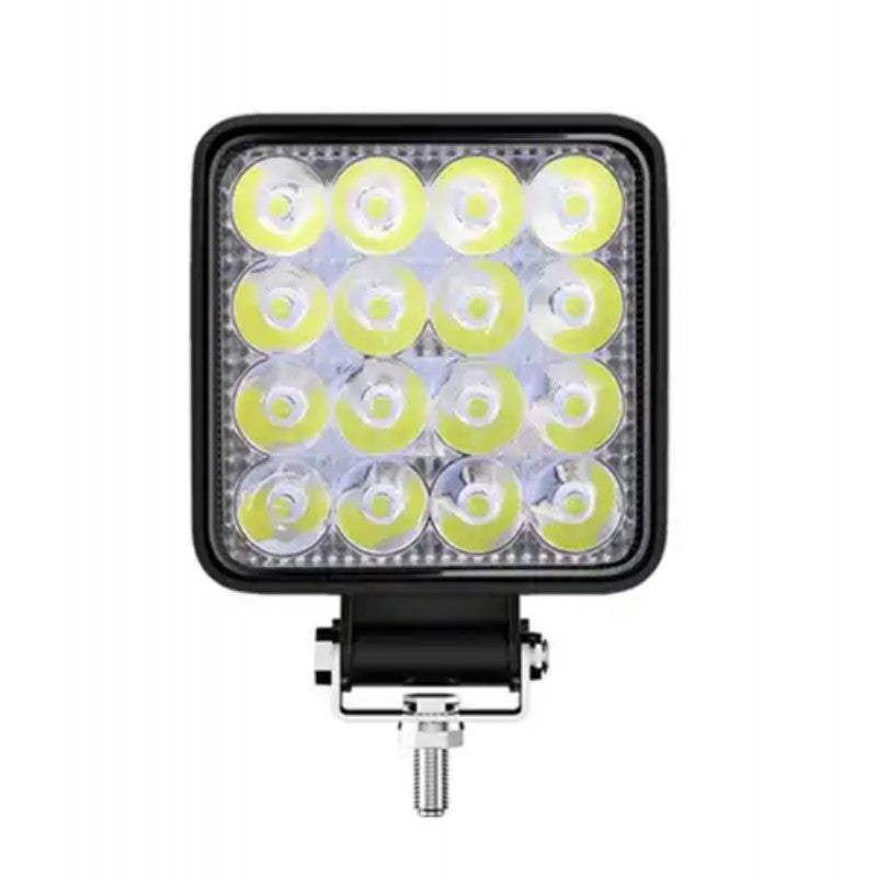 PROIECTOR AUTO PATRAT 16 LED,Slim  48W-12/24V