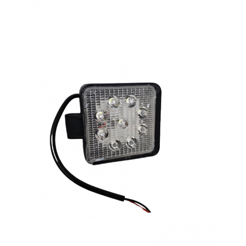 Proiector LED 27W patrat-9LED SLIM-12/24V