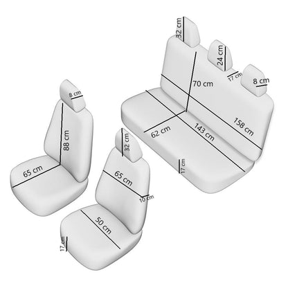 Huse scaune Racing albastru cu negru, detaliu 6