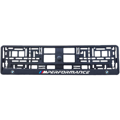 Set suport numar inmatriculare personalizat BMW MPerformance