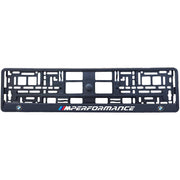 Set suport numar inmatriculare personalizat BMW MPerformance