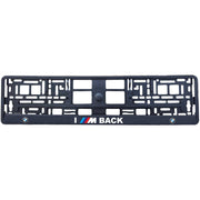 Set suport numar inmatriculare personalizat BMW MPerformance
