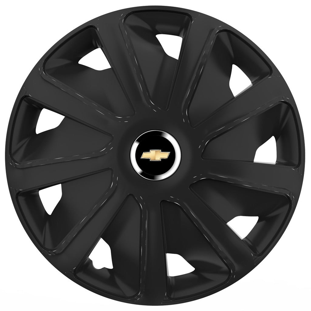 Set 4 capace roti 16 inchi (R16) compatibile CHEVROLET, Model Van Negru