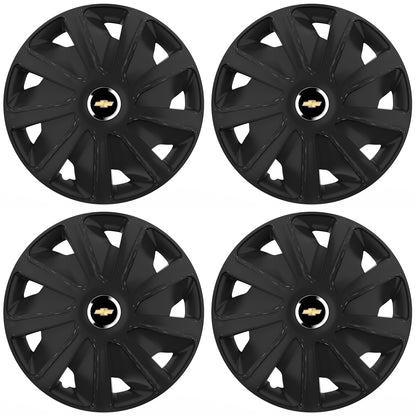 Set 4 capace roti 16 inchi (R16) compatibile CHEVROLET, Model Van Negru