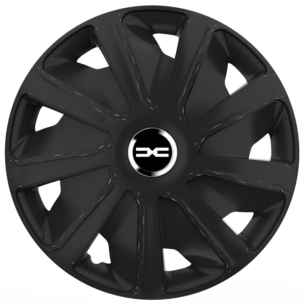 Set 4 capace roti 16 inchi (R16) compatibile DACIA, Model Van Negru
