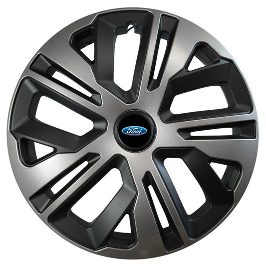 Set 4 capace roti 16 inchi (R16) compatibile FORD, Model Raven Grafit