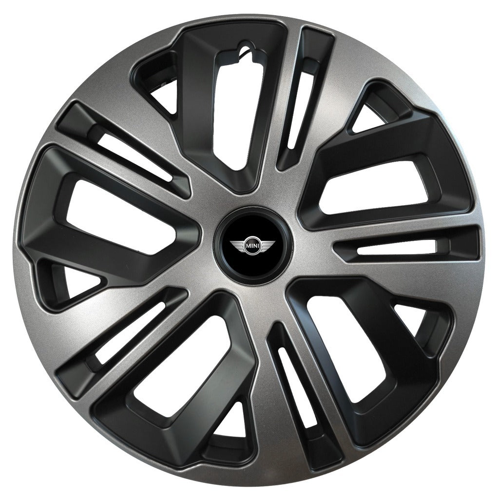 Set 4 capace roti 16 inchi (R16) compatibile MINI, Model Raven Grafit