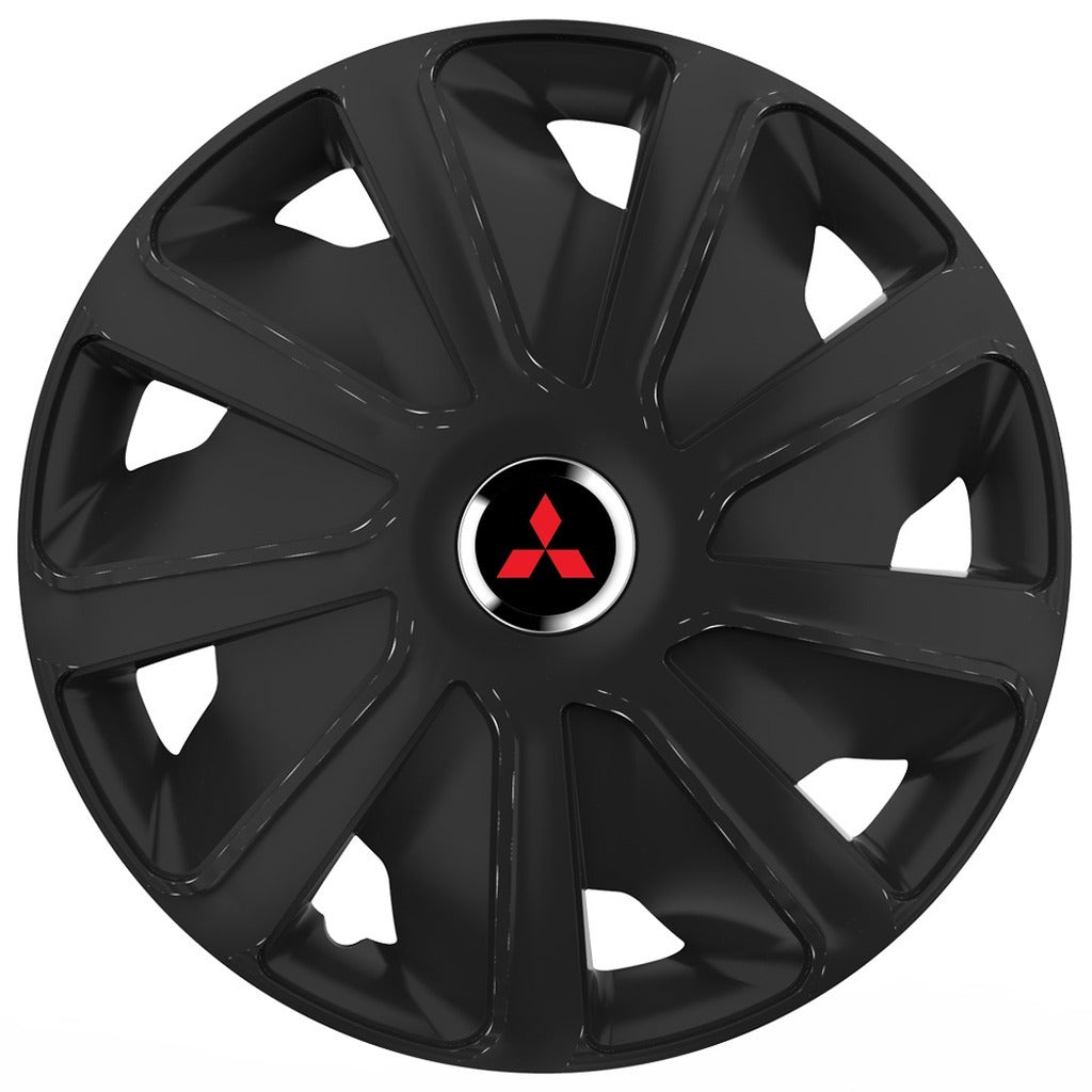 Set 4 capace roti 16 inchi (R16) compatibile MITSUBISHI, Model Van Negru