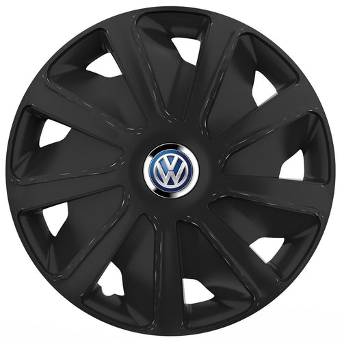 Set 4 capace roti 16 inchi (R16) compatibile VOLKSWAGEN, Model Van Negru