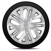 Set 4 Capace 14 inchi (R14) Raven Gri