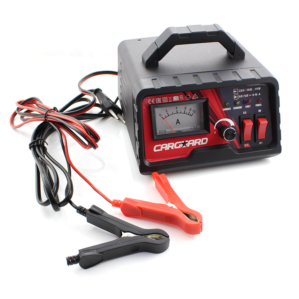 Redresor auto 6-12V,  10A (încărcător baterie auto)