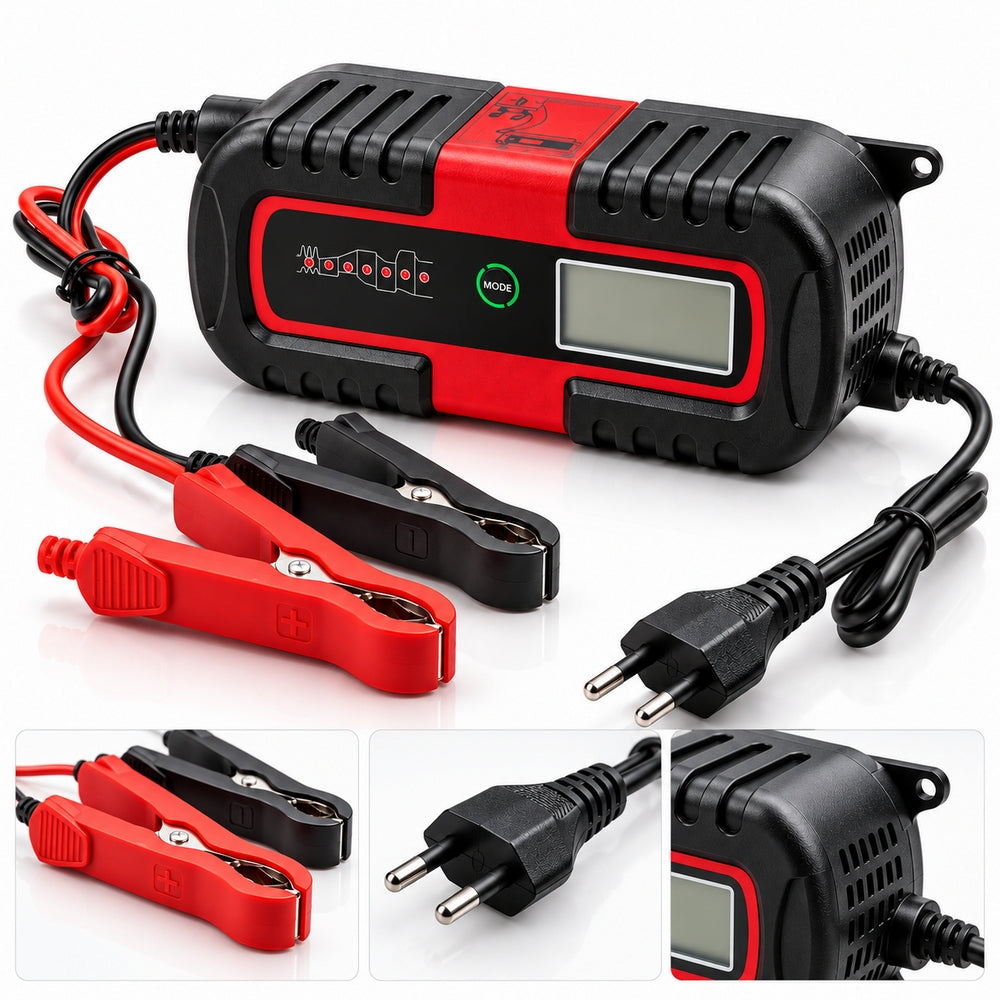 Redresor auto inteligent 6V/12V/12,8V, max. 6A