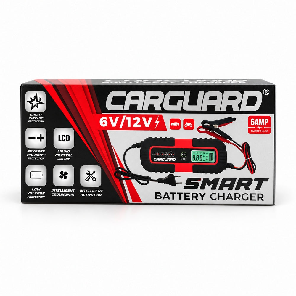 Redresor auto inteligent 6V/12V/12,8V, max. 6A