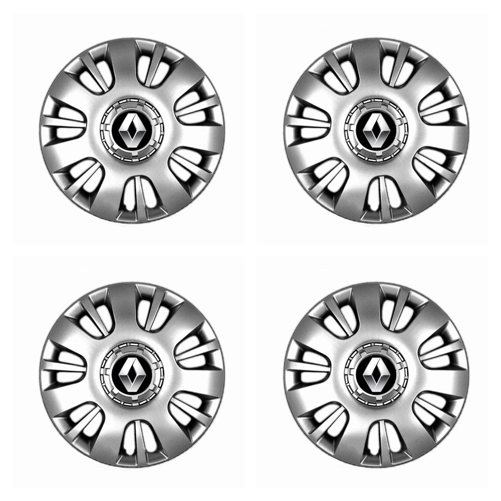 Set 4 capace roti potrivite jantelor de 16 inch compatibile gama RENAULT model - 407