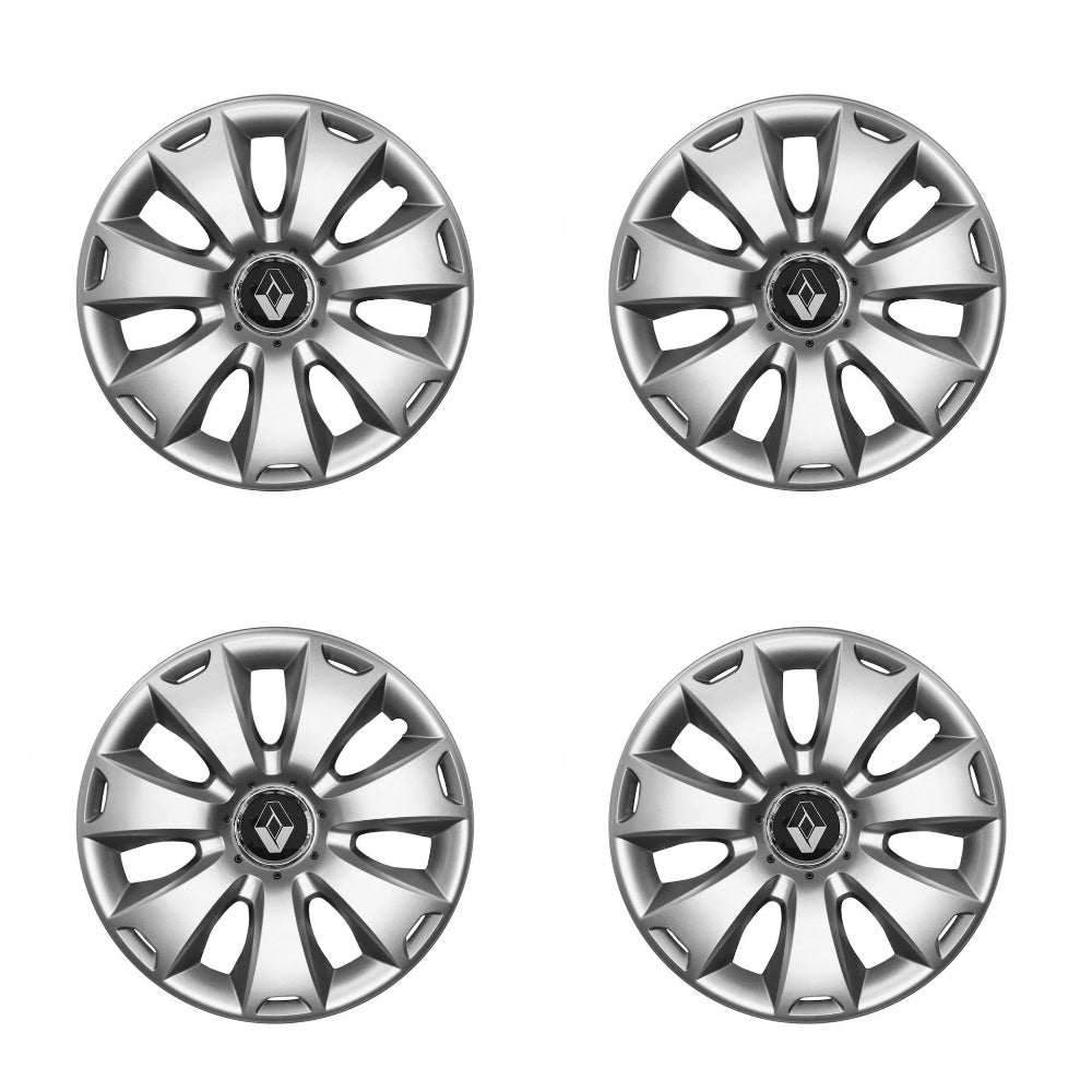 Set 4 capace roti 15 inchi (R15) compatibile RENAULT Megane, Clio, Talisman, Espace, Kangoo, Laguna, Fluence, Captur, Scenic, Trafic, Twingo, Model - 335