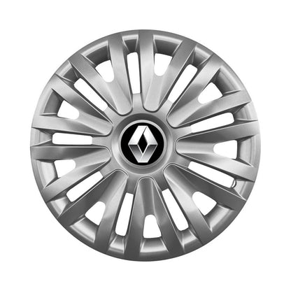Set 4 capace roti 16 inchi (R16) compatibile RENAULT Megane, Clio, Talisman, Espace, Kangoo, Laguna, Fluence, Captur, Scenic, Trafic, Twingo, Model - 412