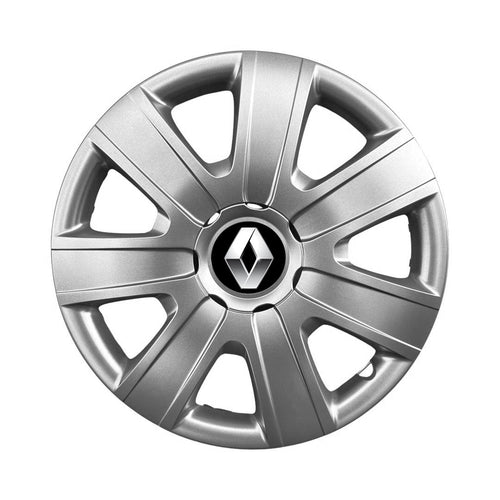 Set 4 capace roti 15 inchi (R15) compatibile RENAULT Megane, Clio, Talisman, Espace, Kangoo, Laguna, Fluence, Captur, Scenic, Trafic, Twingo, Model - 325