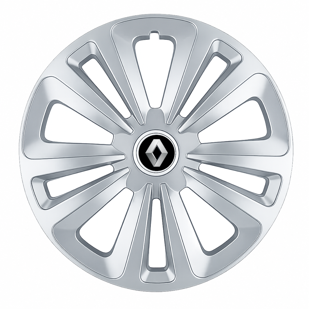 Set 4 Capace Roti Terra Gri R15 pentru Renault