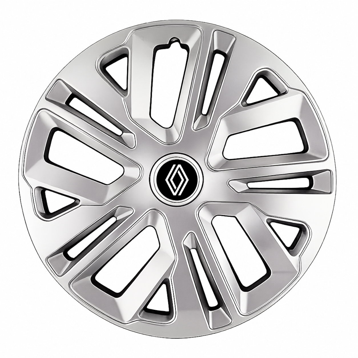 Set 4 Capace Roti 16 inchi (R16) Raven Gri , pentru Renault Nou