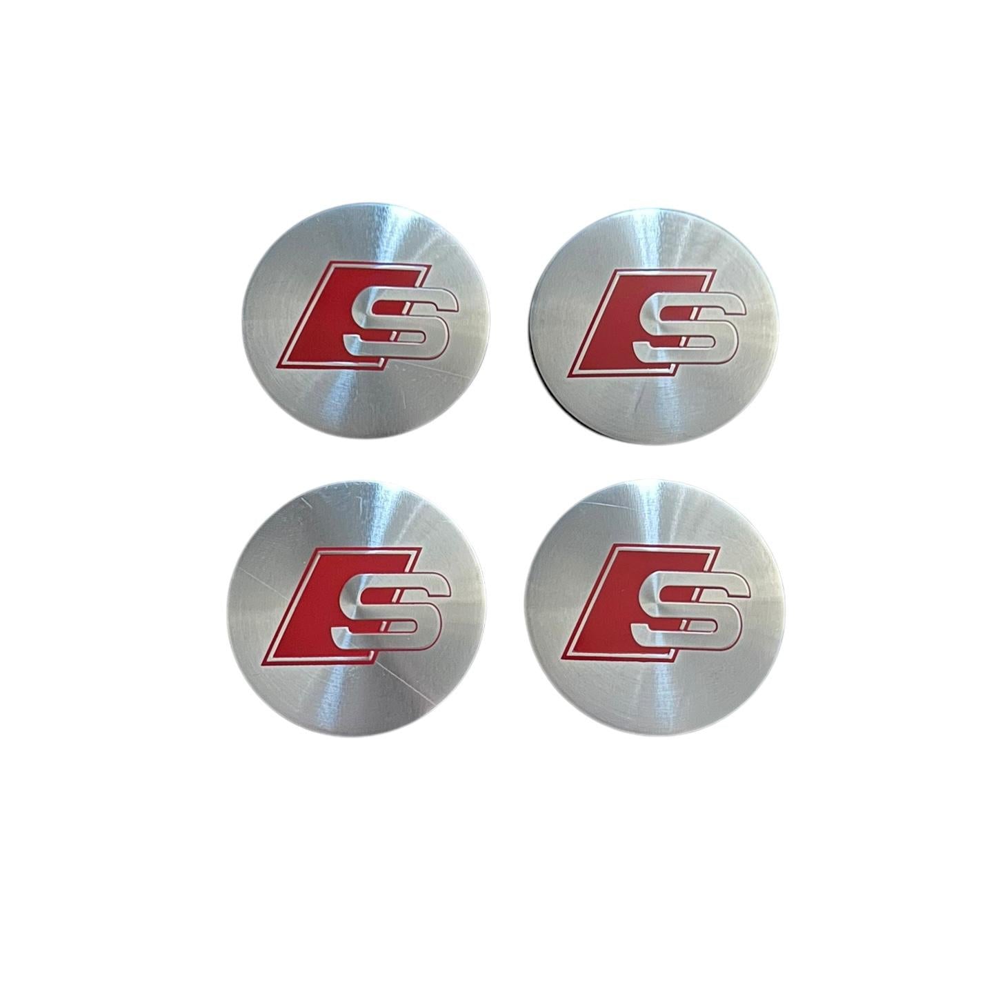 Set 4 capace roti 56mm Audi S line compatibil/inlocuitor janta aliaj