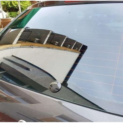 Dop anulare stergator luneta din aluminiu, universal, Argintiu