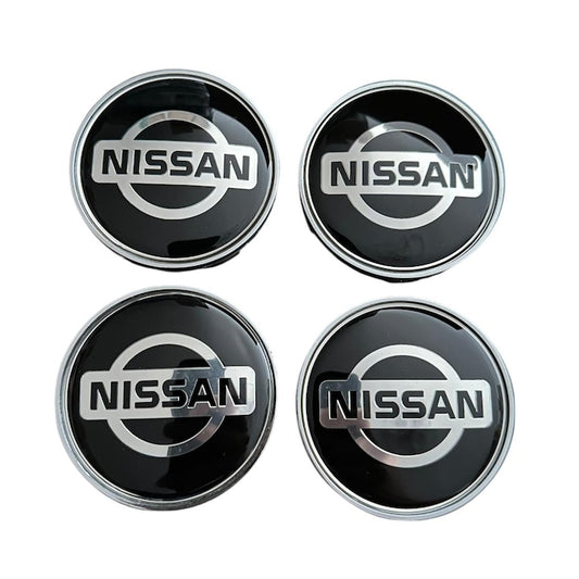 Set 4 capace roti 68mm Nissan compatibil/inlocuitor janta aliaj