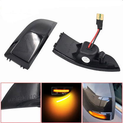 Set 2 Semnalizari Led Oglinda Dinamice, Secventiale compatibile cu : Renault Grand Scenic III, Scenic III, Megane 3, Fluence, Laguna 3 X91, Latitude