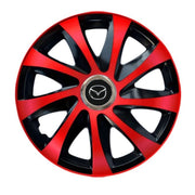 Set 4 capace roti Drift extra red R15 pentru gama Mazda