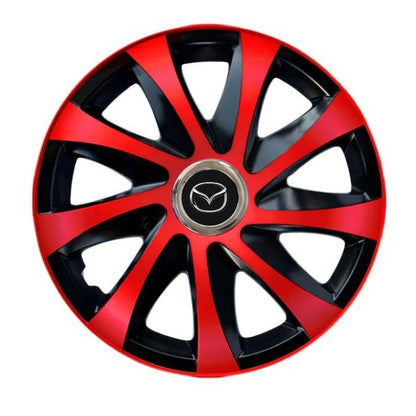Set 4 capace roti Drift extra red R16 pentru gama Mazda